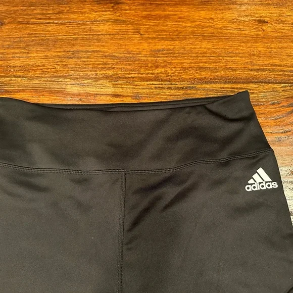 Adidas AEROREADY Prime Green High-Waisted Women's Logo Leggings Size L - Picture 8 of 10